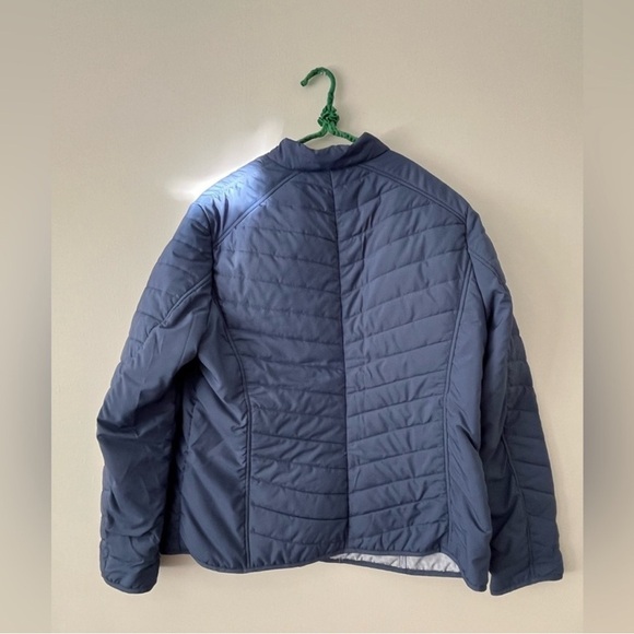 Olsen light blue Quilted Jacket- Large - Picture 5 of 11